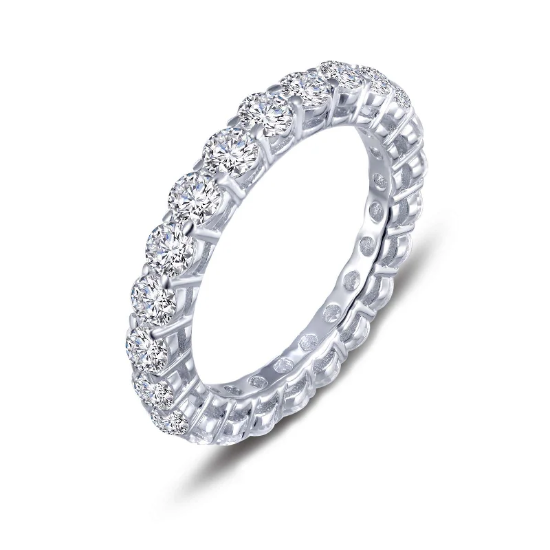 women's ring anniversary gift -Lafonn Simulated Diamond 2.53ct Eternity Ring R0149CLP