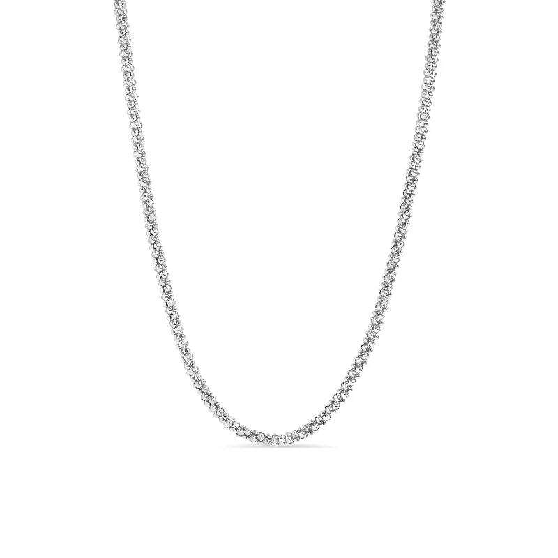 women's necklaces emerald -Stainless Steel Necklace / NKJ0005