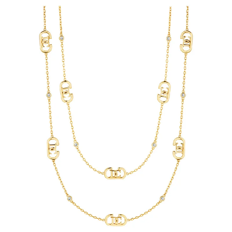 women's necklaces trendy look -Women Voga Gold Necklace