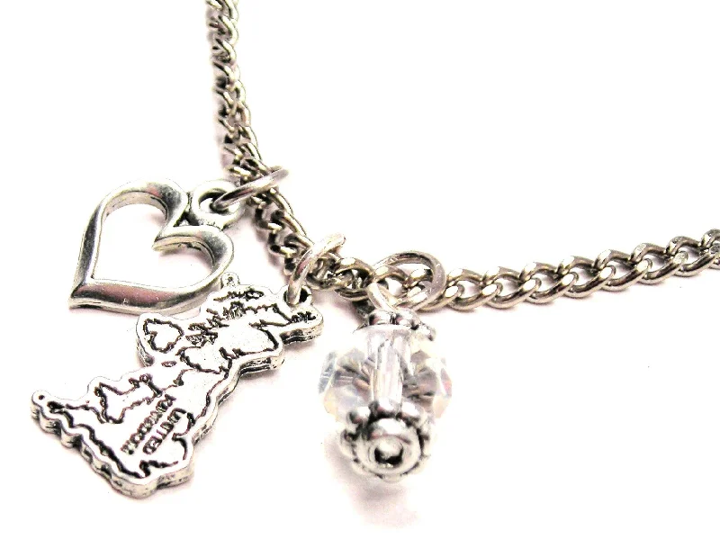 women's necklaces trendy simple chain -United Kingdom Necklace with Small Heart