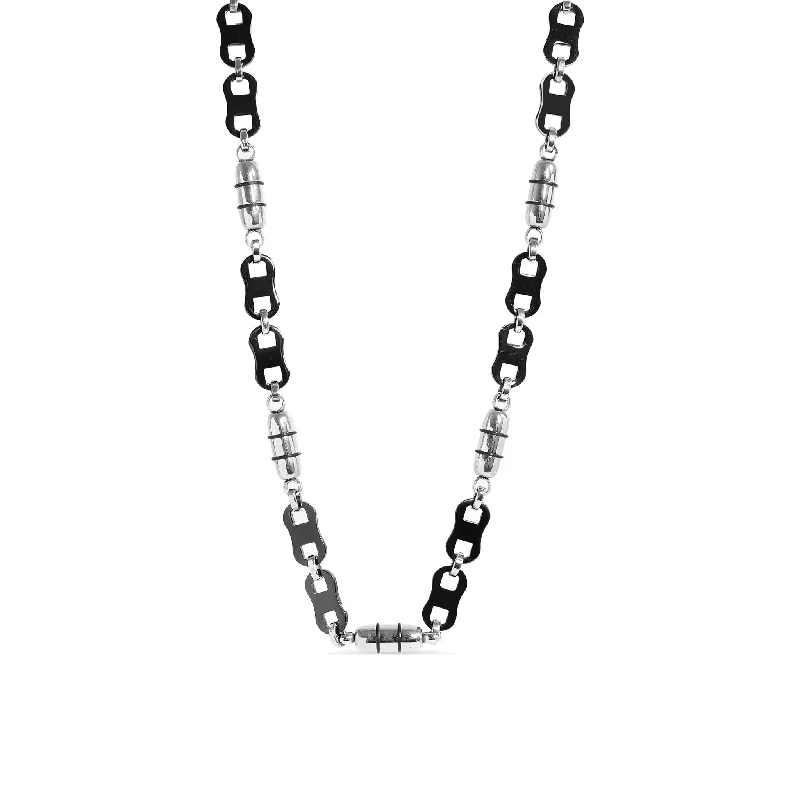 women's necklaces ruby -Stainless Steel Necklace / NKJ0009