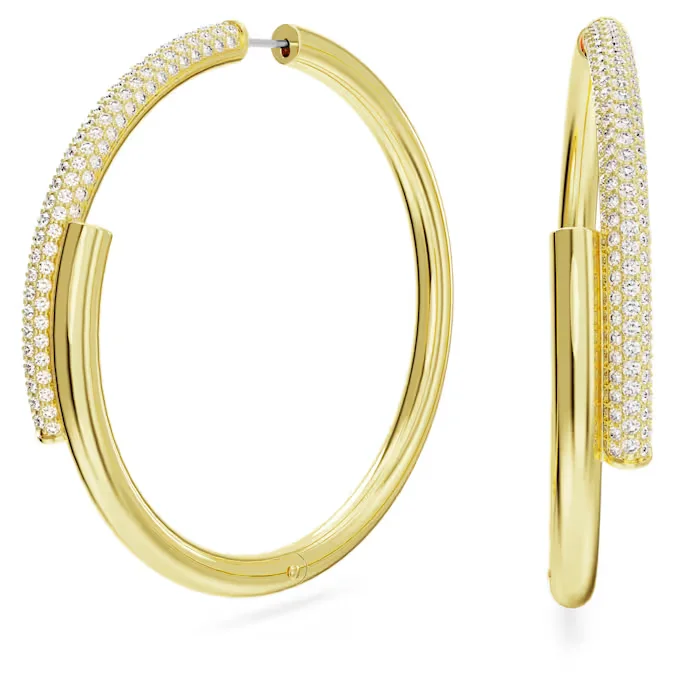 women's earrings minimalist bar drop -Dextera hoop earrings