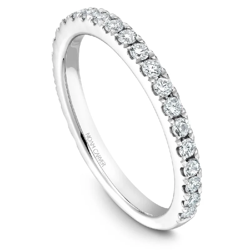 women's ring star shape -Noam Carver Stackable Collection 0.50cttw. Diamond Fashion Ring STA3-1-D