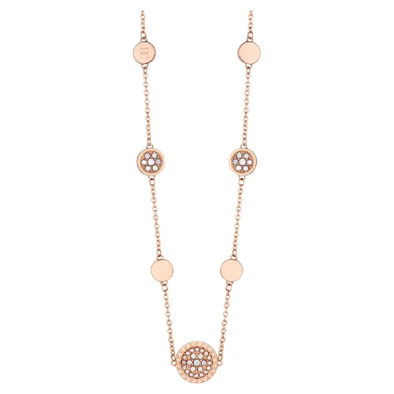 women's necklaces eco-friendly -Stella Women Rose Gold Necklace