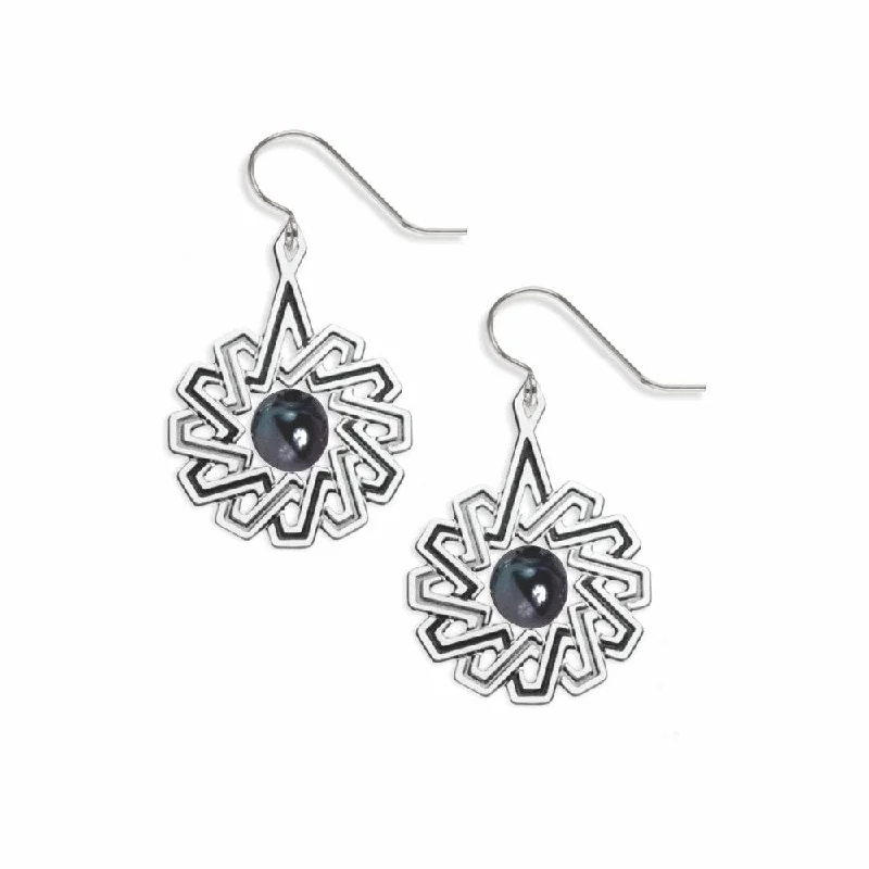 women's earrings bold and stylish -Rookery Building Earrings