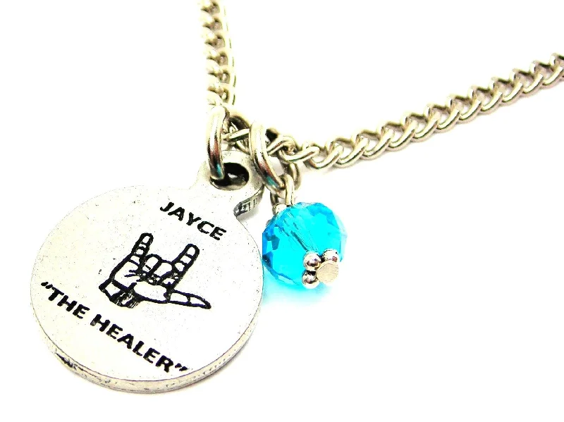 women's necklaces rose gold -Jayce the Healer 18" Necklace (2014)