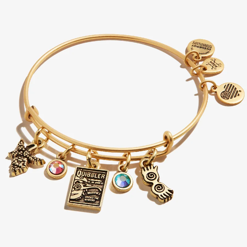 women's bracelets celestial moon and stars -Harry Potter™ Luna Lovegood Multi-Charm Bangle