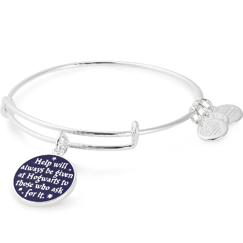 women's bracelets premium quality -Harry Potter™ 'Help Will Always Be Given' Charm Bangle