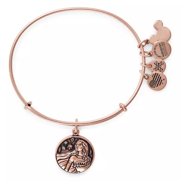 women's bracelets pearl -Disney® Pocahontas 'Let Your Spirit Guide You' Charm Bangle