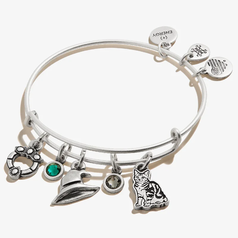 women's bracelets vintage-inspired filigree -Harry Potter™ Professor McGonagall Multi-Charm Bangle