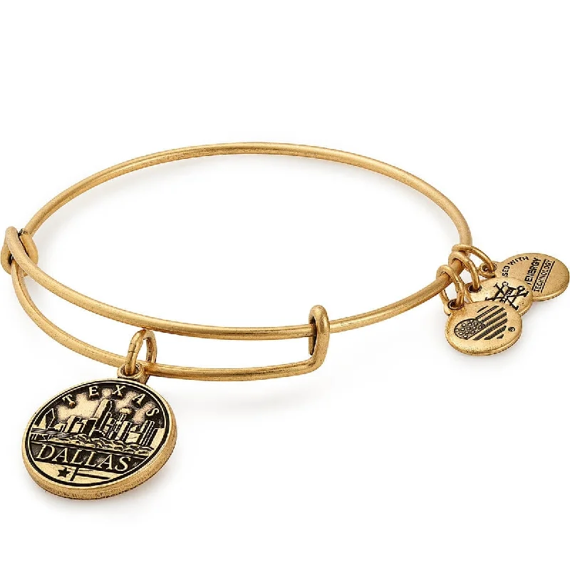 women's bracelets Valentine's Day gift -Dallas Texas Charm Bangle