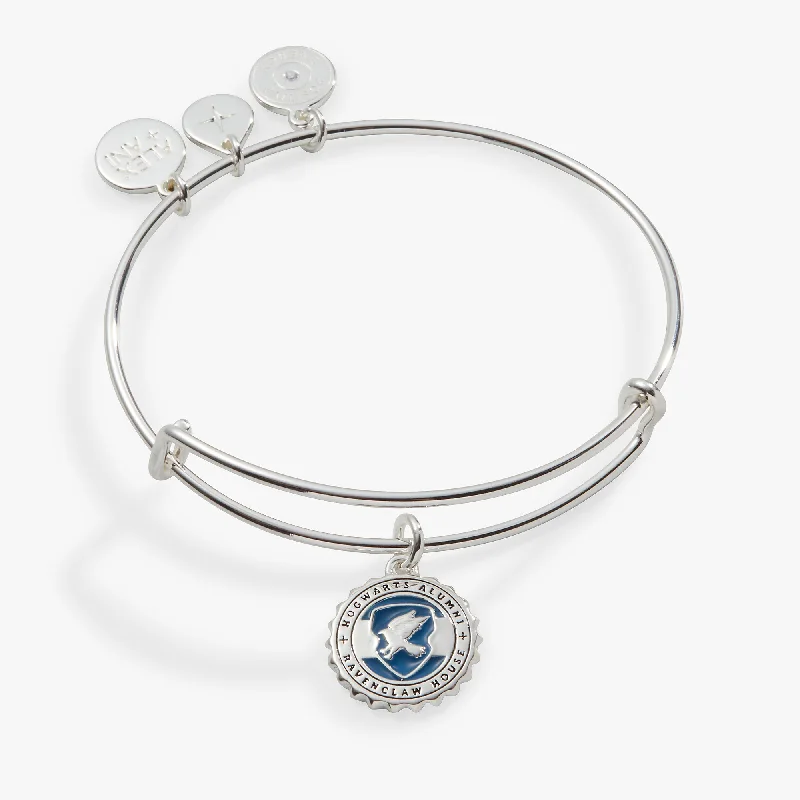 women's bracelets trendy wide cuff -Harry Potter™ Ravenclaw House Charm Bangle