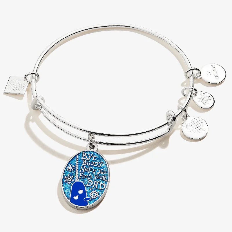 women's bracelets ethically sourced -Elf™ 'Bye Buddy' Charm Bangle