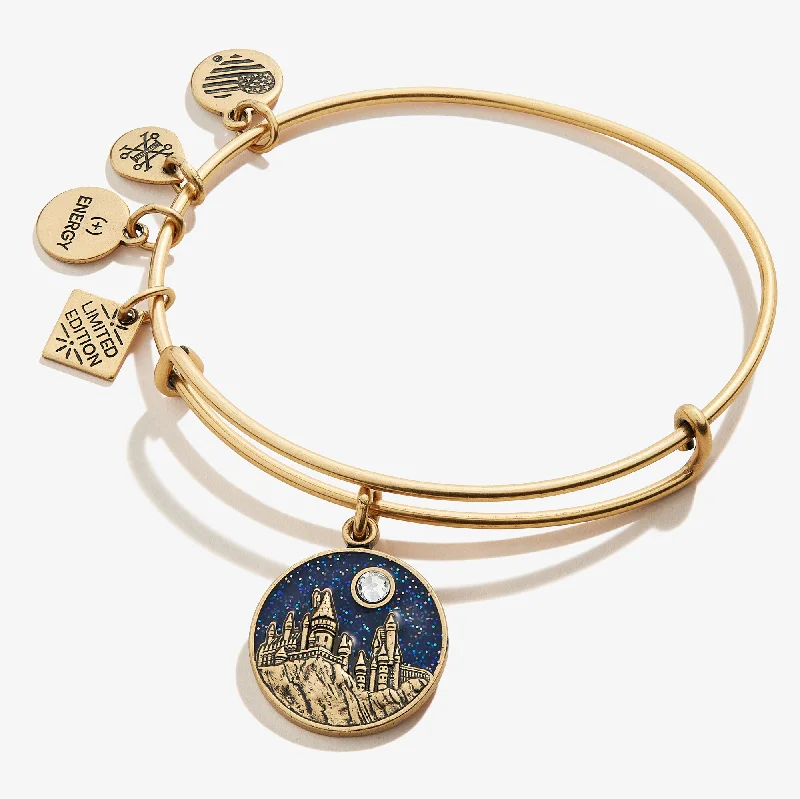 women's bracelets mother of pearl -Harry Potter™ Hogwarts™ Castle Charm Bangle