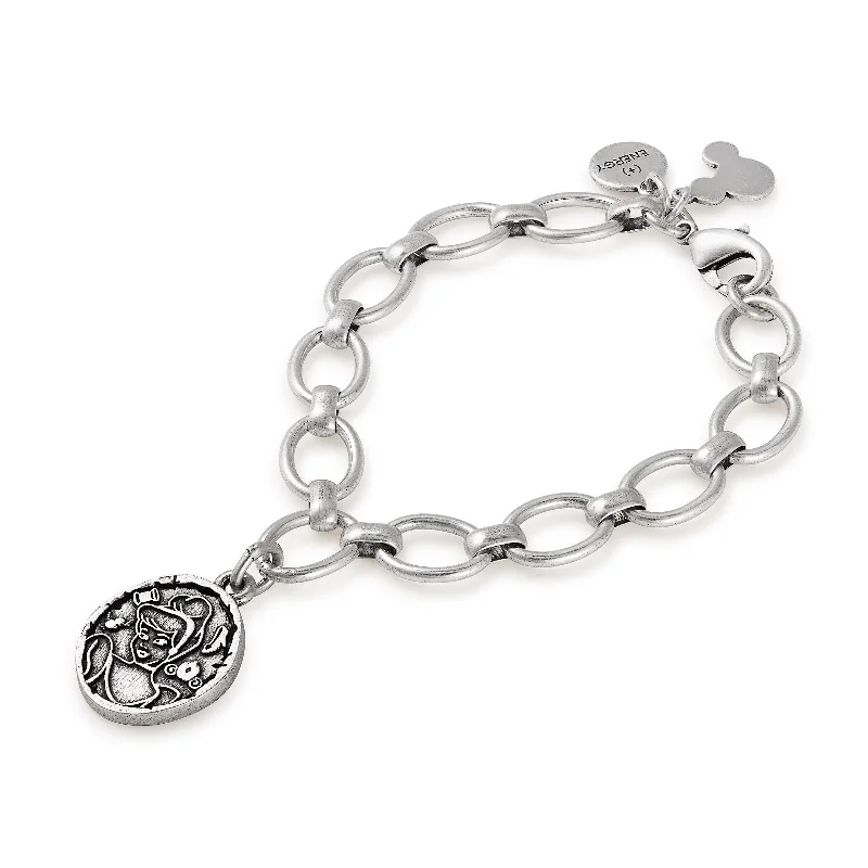 women's bracelets trendy wide cuff -Disney® Cinderella Coin Chain Bracelet