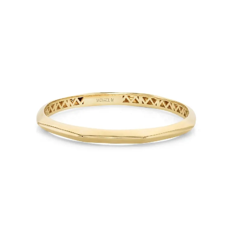 women's bracelets rose gold -Octave Bangle Bracelet