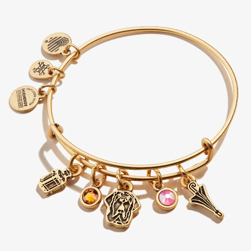 women's bracelets handcrafted design -Harry Potter™ Hagrid Multi-Charm Bangle