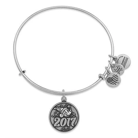 women's bracelets vintage style -Disney® Sorcerer Mickey 2017 Charm Bangle