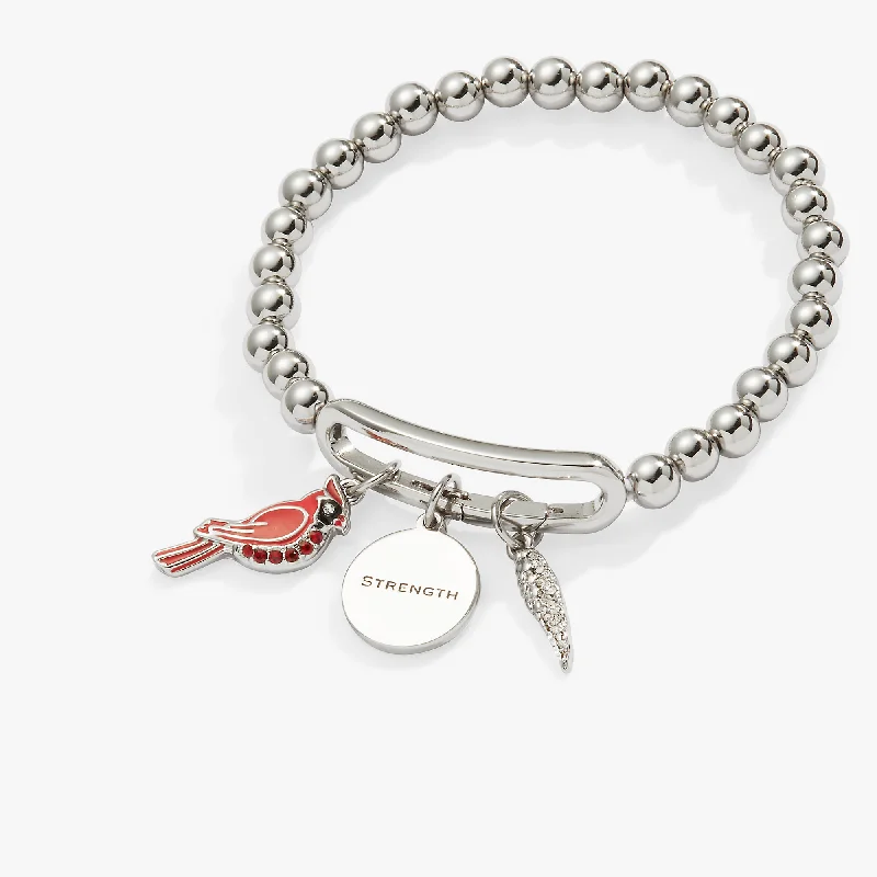 women's bracelets subtle sophistication -Cardinal Mix + Match Charm Stretch Bracelet