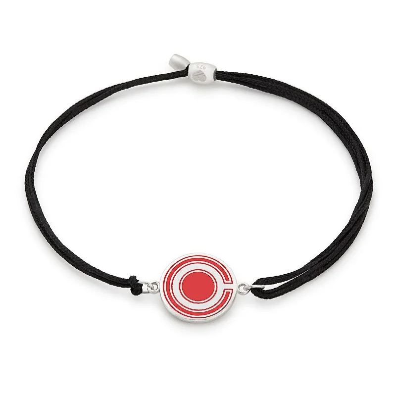 women's bracelets infinity symbol -Cyborg Justice League Pull Cord Bracelet