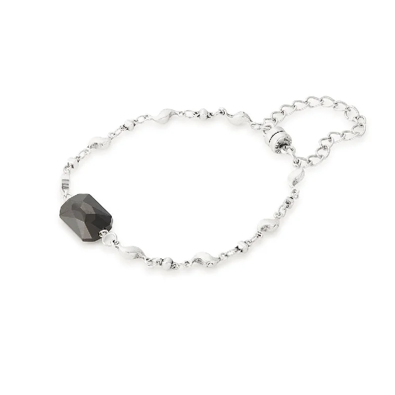 women's bracelets handcrafted statement -Crystal Eclipse Magnetic Bracelet