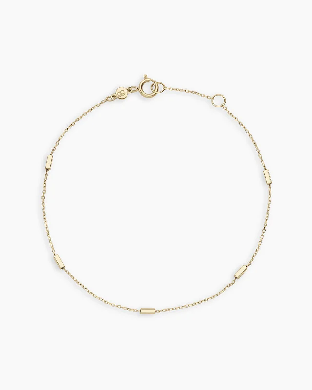 women's bracelets handcrafted statement -14k Gold Tatum Bracelet