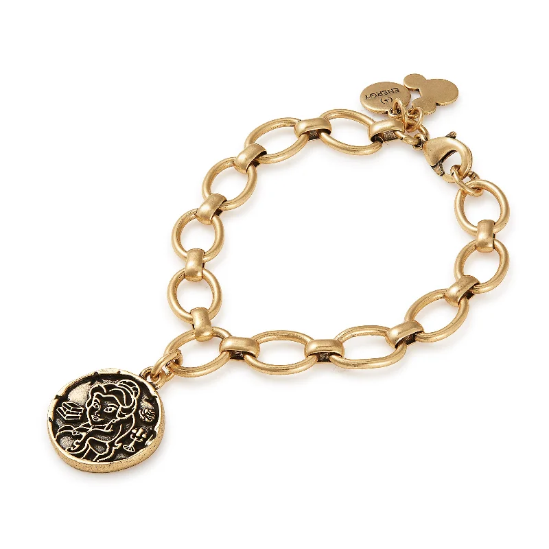 women's bracelets infinity love design -Disney® Belle Coin Chain Bracelet