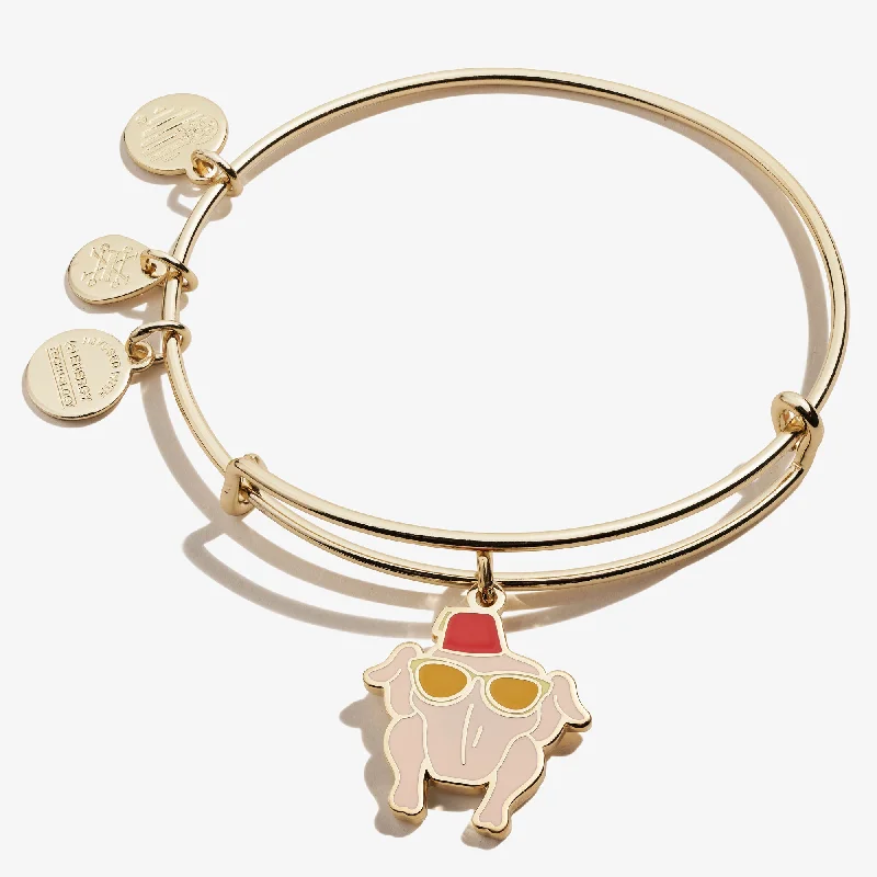 women's bracelets Valentine's Day gift -FRIENDS™ Thanksgiving Turkey Charm Bangle