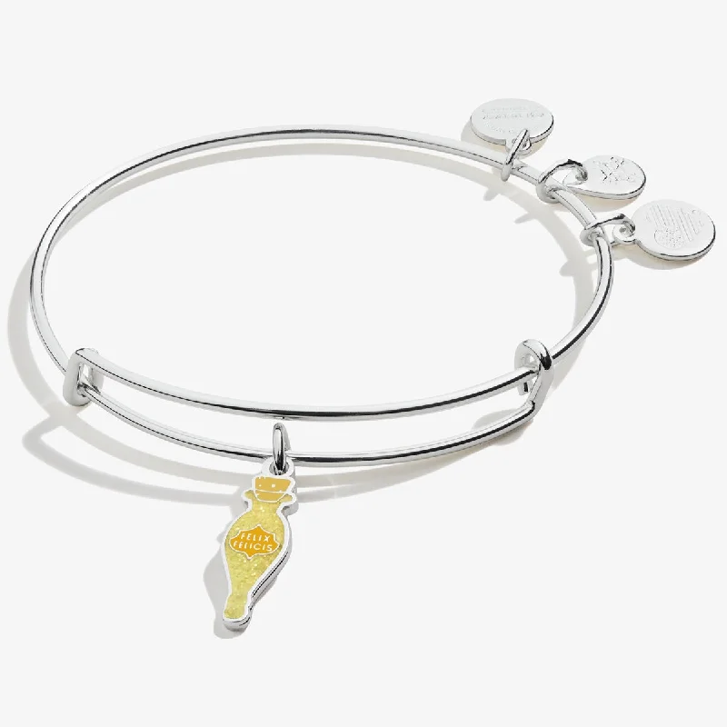 women's bracelets celestial theme -Harry Potter™ Felix Felicis Charm Bangle